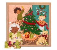 EDUCO Kehyspalapeli joulu, 36 palaa