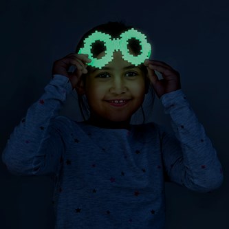 PLUS-PLUS Glow, 500 kpl