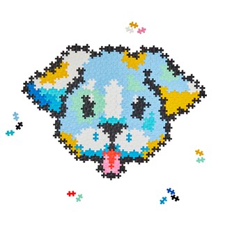 PLUS-PLUS koira, 500 kpl