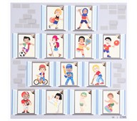 Palapeli maailma yhdessä talossa, 39 palaa