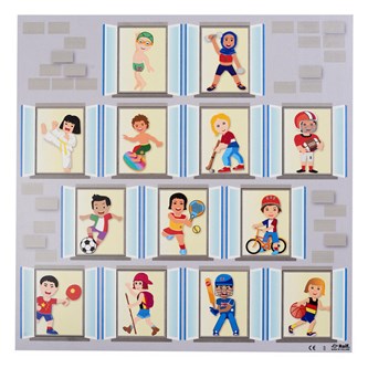 Palapeli maailma yhdessä talossa, 39 palaa