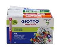 Tekstiilitussilajitelma Giotto, 48 kpl