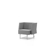 Mr Box nojatuoli, matala selkänoja