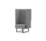 Mr Box Highback 1h, musta kelkkajalka