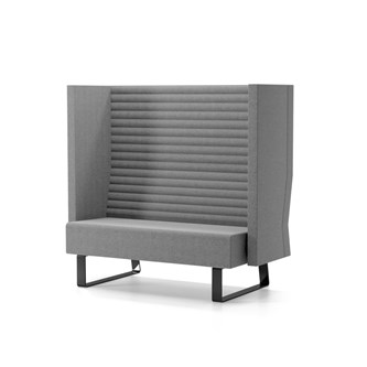 Mr Box Highback 2h, musta kelkkajalka