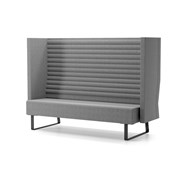 Mr Box Highback 3h, musta kelkkajalka