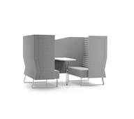 Mr Box Meeting Point Highback 2h, hopea kelkkajalka