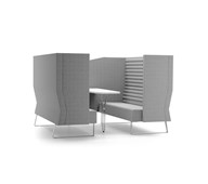 Mr Box Meeting Point Highback 3h, hopea kelkkajalka