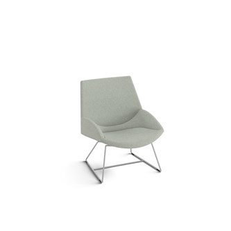 Size nojatuoli hopea kelkkajalka