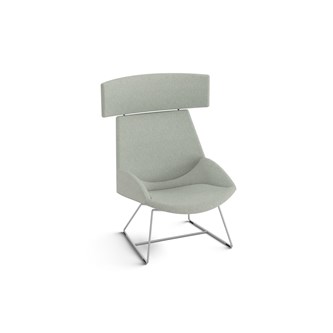 Size nojatuoli hopea kelkkajalka