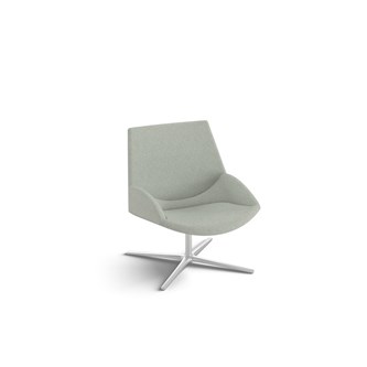 Size nojatuoli matala kirkas aluristikko