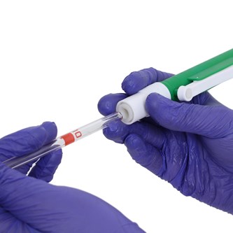 Pipetintäyttäjä 0-10 ml, vihreä