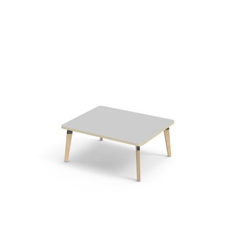 Grow pöytä akustik laminaatti 100x80 cm musta holkki