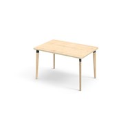 Grow pöytä akustik laminaatti 120x80 cm musta holkki