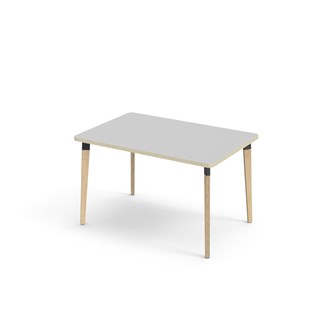 Grow pöytä akustik laminaatti 120x80 cm musta holkki