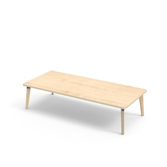 Grow pöytä akustik laminaatti 180x80 cm musta holkki