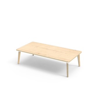 Grow pöytä HPL 160x80 cm valkoinen holkki