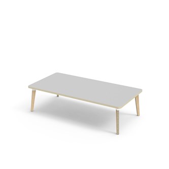 Grow pöytä HPL 160x80 cm valkoinen holkki