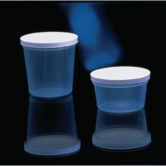Muovipurkki kannella 50 ml, 10 kpl