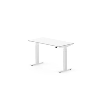 Work FSC työpöytä HPL BX 120x60 cm, valkoinen jalusta