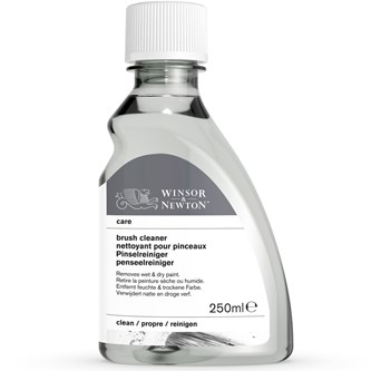 Sivellinpesuneste Winsor & Newton, 250 ml