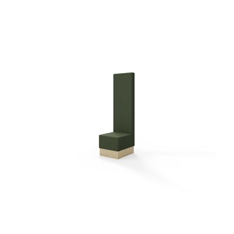 Snake 50 istuinmoduuli, korkea selkänoja, sokkelilla, ik 43 cm