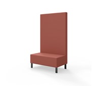 Snake 100 istuinmoduuli, korkea selkänoja, metallijalat, ik 43 cm