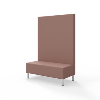 Snake 120 istuinmoduuli, korkea selkänoja, metallijalat, ik 43 cm