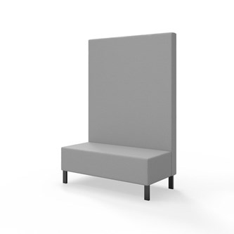 Snake 120 istuinmoduuli, korkea selkänoja, metallijalat, ik 43 cm