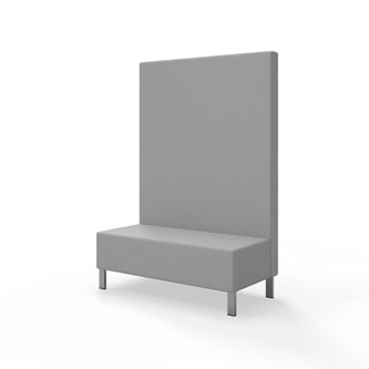 Snake 120 istuinmoduuli, korkea selkänoja, metallijalat, ik 43 cm