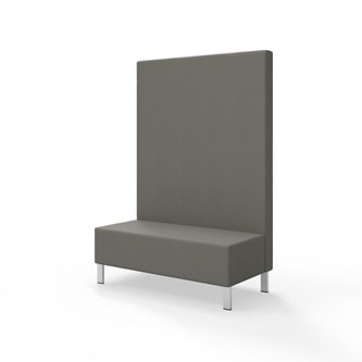 Snake 120 istuinmoduuli, korkea selkänoja, metallijalat, ik 43 cm