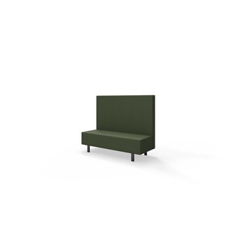 Snake 150 istuinmoduuli, keskikorkea selkänoja, metallijalat, ik 43 cm