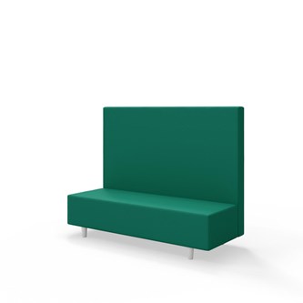 Snake 150 istuinmoduuli, keskikorkea selkänoja, jalat puuta, ik 37,5 cm