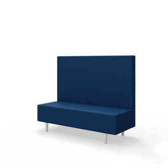 Snake 150 istuinmoduuli, keskikorkea selkänoja, jalat puuta, ik 43 cm