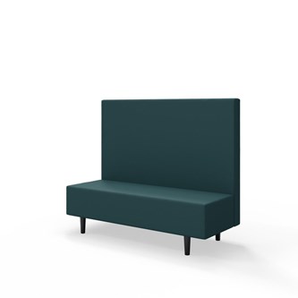 Snake 150 istuinmoduuli, keskikorkea selkänoja, jalat puuta, ik 43 cm