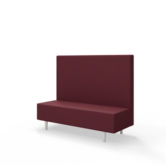 Snake 150 istuinmoduuli, keskikorkea selkänoja, jalat puuta, ik 43 cm