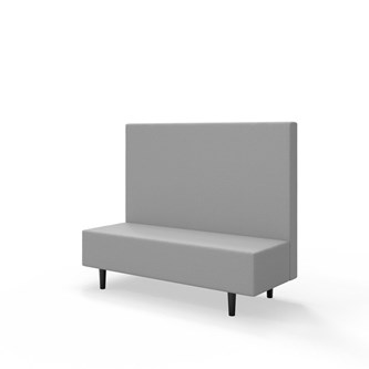 Snake 150 istuinmoduuli, keskikorkea selkänoja, jalat puuta, ik 43 cm