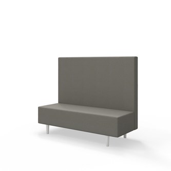 Snake 150 istuinmoduuli, keskikorkea selkänoja, jalat puuta, ik 43 cm