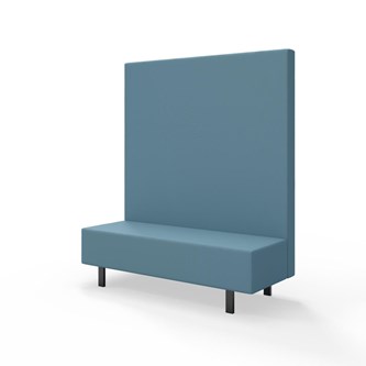 Snake 150 istuinmoduuli, korkea selkänoja, metallijalat, ik 43 cm