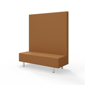 Snake 150 istuinmoduuli, korkea selkänoja, metallijalat, ik 43 cm