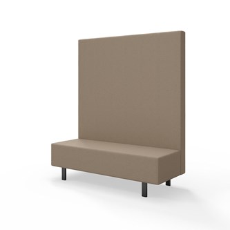 Snake 150 istuinmoduuli, korkea selkänoja, metallijalat, ik 43 cm