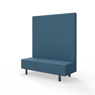 Snake 150 istuinmoduuli, korkea selkänoja, metallijalat, ik 43 cm