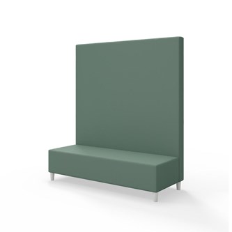 Snake 150 istuinmoduuli, korkea selkänoja, jalat puuta, ik 37,5 cm