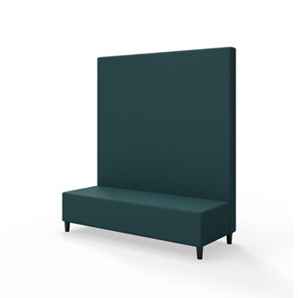 Snake 150 istuinmoduuli, korkea selkänoja, jalat puuta, ik 37,5 cm