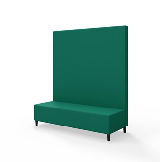 Snake 150 istuinmoduuli, korkea selkänoja, jalat puuta, ik 37,5 cm