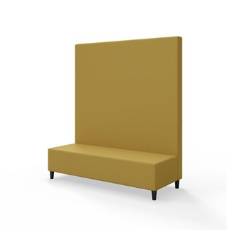 Snake 150 istuinmoduuli, korkea selkänoja, jalat puuta, ik 37,5 cm