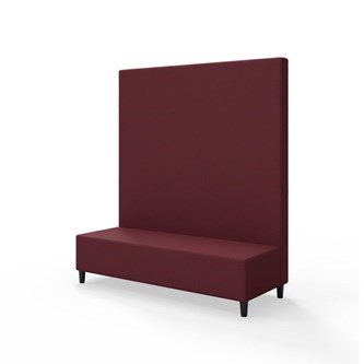 Snake 150 istuinmoduuli, korkea selkänoja, jalat puuta, ik 37,5 cm