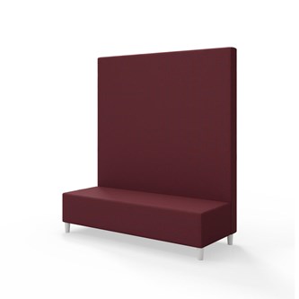 Snake 150 istuinmoduuli, korkea selkänoja, jalat puuta, ik 37,5 cm