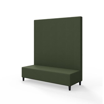 Snake 150 istuinmoduuli, korkea selkänoja, jalat puuta, ik 37,5 cm