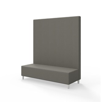 Snake 150 istuinmoduuli, korkea selkänoja, jalat puuta, ik 37,5 cm